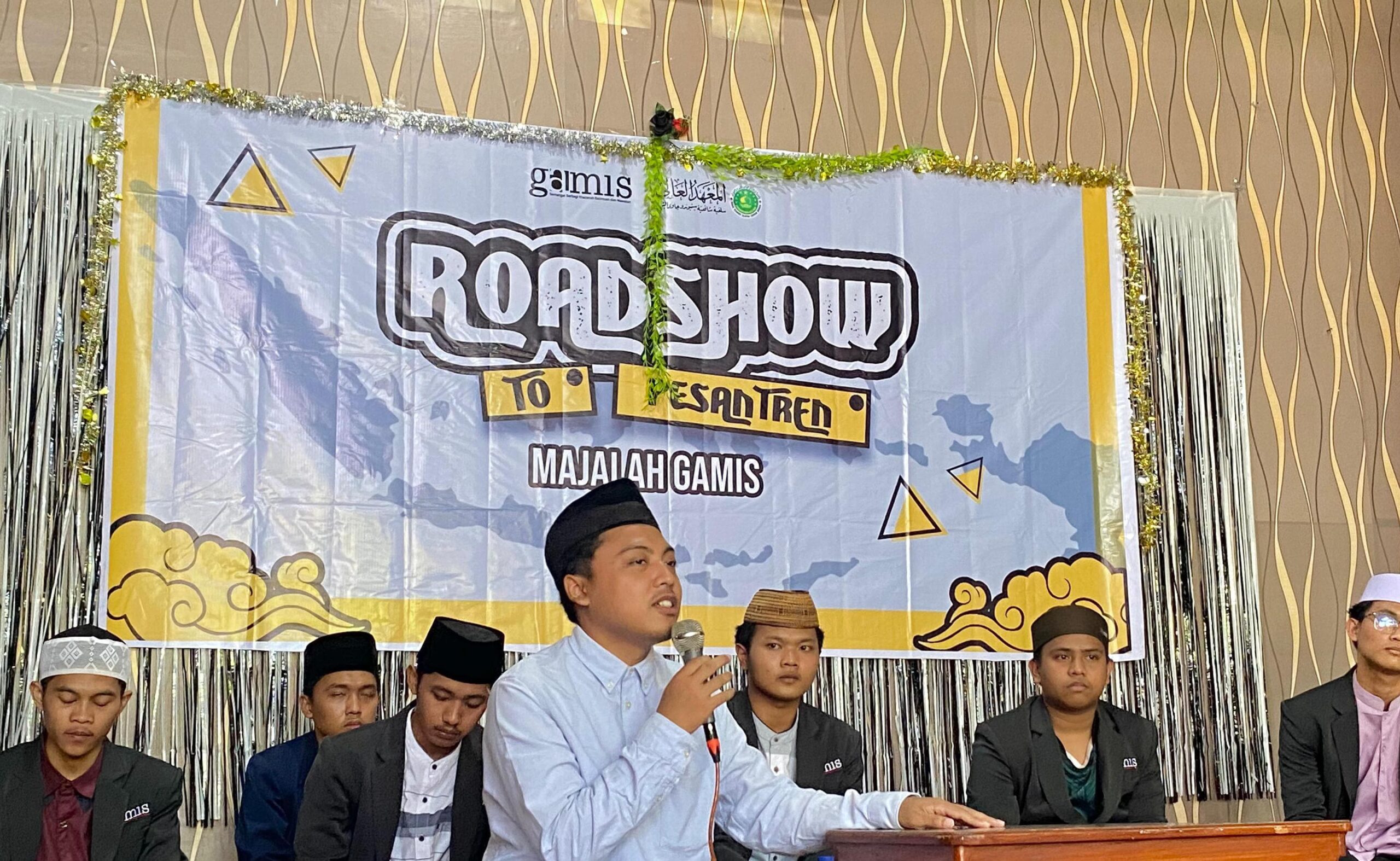 Nur Ali perwakilan dari Pesantren saat memberikan sambutan. (Dok. Wildan)