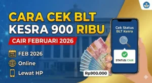 Cair Serentak! Segera Cek BLT Kesra 900 Ribu 2026 Pakai KTP di Sini