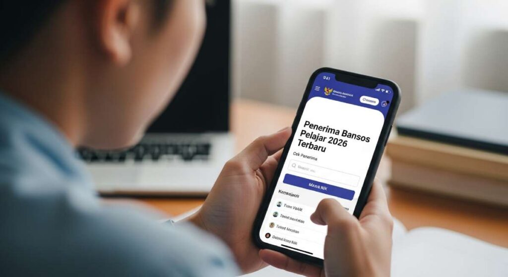 Cara Cek Penerima Bansos Pelajar 2026 Terbaru Lewat HP Tanpa Ribet