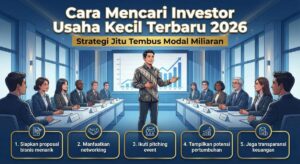 Cara Mencari Investor Usaha Kecil Terbaru 2026: Strategi Jitu Tembus Modal Miliaran