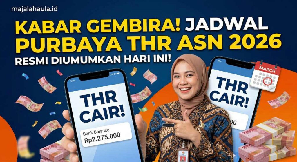 Kabar Gembira! Jadwal Cair Purbaya THR ASN 2026 Resmi Diumumkan Hari Ini