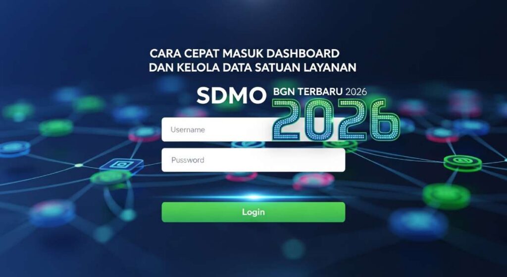 Login SDMO BGN Terbaru 2026: Cara Cepat Masuk Dashboard dan Kelola Data Satuan Layanan