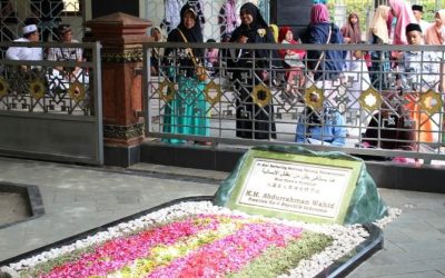 Makam Gus Dur Dipadati Peziarah