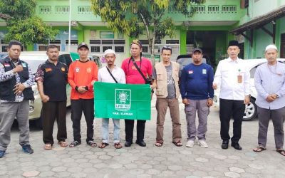 LPBINU Sleman dan NU DIY Kirim Relawan ke Cianjur