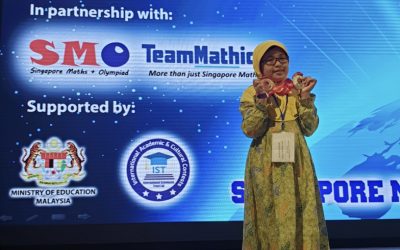 Cleona saat Olimpiade Internasional di Malaysia (Foto : LTN/Boy Ardiansyah)