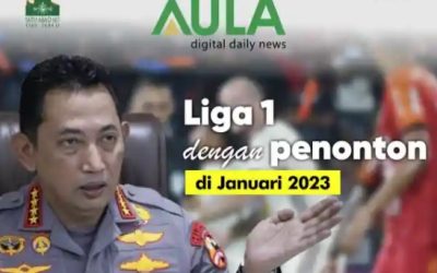 Liga 1 dengan penonton di Januari 2023