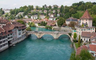 Sungai Aare di Swiss. (Foto: Detik.com)