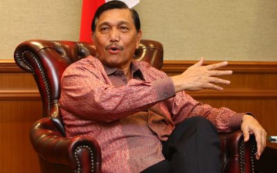 Menko Marves Luhut Binsar Panjaitan. (Foto: Jawapos.com)