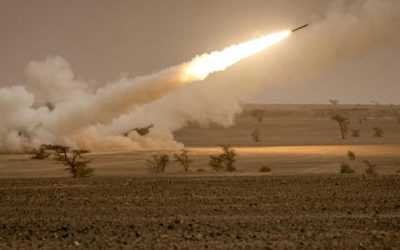 sistem roket HIMARS (Foto: AFP/Fadel Senna)