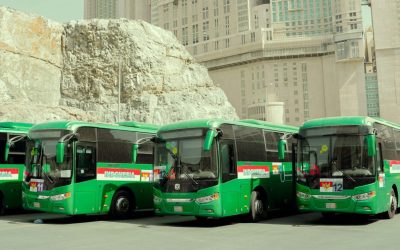 Bus Shalawat Yang Akan Membantu Transportasi Jemaah Haji Indoensia Di Kota Makkah