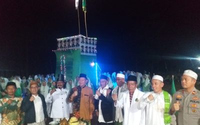 Majelis Wakil Cabang Nahdatul Ulama (MWCNU) Tulang Bawang Tengah, Tulang Bawang Barat (Tubaba), Lampung mengadakan peringatan hari lahir ke-101 NU.