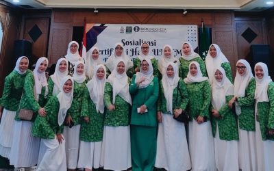 PP Fatayat NU menggelar sosialiasi sertifikasi halal dan Maulid Nabi Muhammad di Gedung PBNU.(Foto: dok. Fatayat NU)