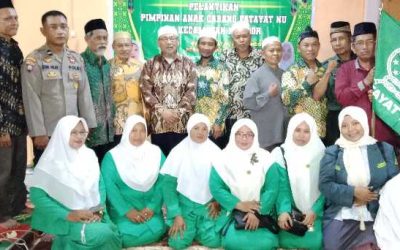 Pelantikan Ranting Fatayat se-Kecamatan Mandor, Landak. SUARAKALBAR.CO.ID