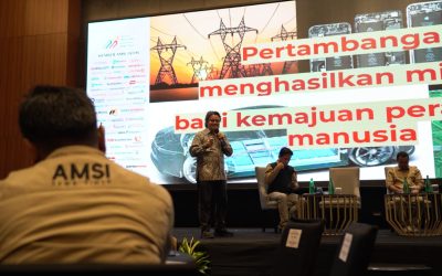 Manajer Komunikasi Merdeka Copper Gold MDKA, Tom Malik. (Foto: AMSI Jatim)