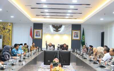 Rapat persiapan keberangkatan delegasi Amirul Hajj 1444 H